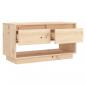 Preview: TV-Schrank 74x34x40 cm Massivholz Kiefer