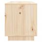 Preview: TV-Schrank 74x34x40 cm Massivholz Kiefer