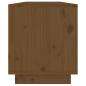 Preview: TV-Schrank Honigbraun 110,5x34x40 cm Massivholz Kiefer