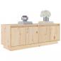 Preview: TV-Schrank 110x34x40 cm Massivholz Kiefer