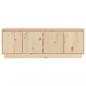 Preview: TV-Schrank 110x34x40 cm Massivholz Kiefer