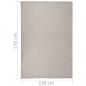 Preview: Outdoor-Teppich Flachgewebe 120x170 cm Taupe