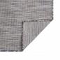 Preview: Outdoor-Teppich Flachgewebe 140x200 cm Braun und Blau