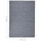 Preview: Outdoor-Teppich Flachgewebe 140x200 cm Blau