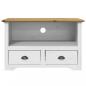 Preview: TV-Schrank mit 2 Schubladen BODO 91,5x44,5x56 cm Kiefernholz