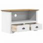 Preview: TV-Schrank mit 2 Schubladen BODO 91,5x44,5x56 cm Kiefernholz