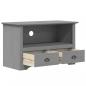 Preview: TV-Schrank mit 2 Schubladen BODO 91,5x44,5x56 cm Kiefernholz