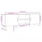 Preview: TV-Schrank Grau Sonoma 150x30x50 cm Holzwerkstoff