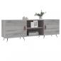 Preview: TV-Schrank Grau Sonoma 150x30x50 cm Holzwerkstoff