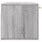 Preview: Wandschrank Grau Sonoma 80x36,5x35 cm Holzwerkstoff