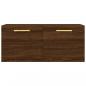 Preview: Wandschrank Braun Eichen-Optik 80x36,5x35 cm Holzwerkstoff