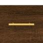 Preview: Wandschrank Braun Eichen-Optik 80x36,5x35 cm Holzwerkstoff