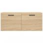 Preview: Wandschrank Sonoma-Eiche 80x36,5x35 cm Holzwerkstoff