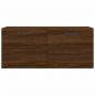 Preview: Wandschrank Braun Eichen-Optik 80x36,5x35 cm Holzwerkstoff