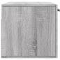 Preview: Wandschrank Grau Sonoma 80x36,5x35 cm Holzwerkstoff