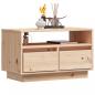 Preview: TV-Schrank 60x35x37 cm Massivholz Kiefer