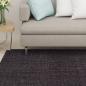 Preview: ARDEBO.de - Teppich Natur Sisal 66x350 cm Schwarz