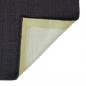 Preview: Teppich Natur Sisal 80x350 cm Schwarz