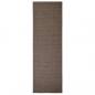 Preview: Teppich Natur Sisal 80x250 cm Braun