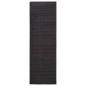 Preview: Teppich Natur Sisal 80x250 cm Schwarz