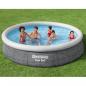 Preview: ARDEBO.de - Bestway Swimmingpool-Set Rund 366x76 cm