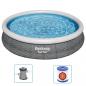 Preview: Bestway Swimmingpool-Set Rund 366x76 cm