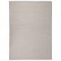 Preview: ARDEBO.de - Outdoor-Teppich Flachgewebe 200x280 cm Taupe