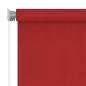 Preview: Außenrollo 60x140 cm Rot HDPE