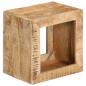 Preview: Hocker 40x30x40 cm Massivholz Mango