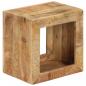 Preview: Hocker 40x30x40 cm Massivholz Mango