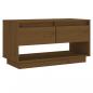 Preview: TV-Schrank Honigbraun 74x34x40 cm Massivholz Kiefer