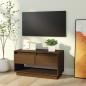 Preview: TV-Schrank Honigbraun 74x34x40 cm Massivholz Kiefer