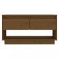 Preview: TV-Schrank Honigbraun 74x34x40 cm Massivholz Kiefer