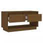 Preview: TV-Schrank Honigbraun 74x34x40 cm Massivholz Kiefer