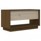 Preview: TV-Schrank Honigbraun 74x34x40 cm Massivholz Kiefer