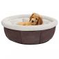 Preview: ARDEBO.de - Hundebett 59x59x24 cm Braun