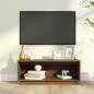 Preview: ARDEBO.de - TV-Schrank Honigbraun 90x35x35 cm Massivholz Kiefer