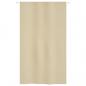 Preview: Balkon-Sichtschutz Beige 140x240 cm Oxford-Gewebe