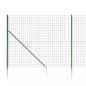 Preview: Maschendrahtzaun mit Bodenhülsen Grün 2,2x10 m