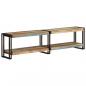 Preview: ARDEBO.de - TV-Schrank 160x30x40 cm Massives Altholz