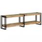 Preview: ARDEBO.de - TV-Schrank 140x30x40 cm Massives Altholz