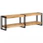 Preview: ARDEBO.de - TV-Schrank 140x30x40 cm Massivholz Mango