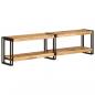 Preview: ARDEBO.de - TV-Schrank 160x30x40 cm Massivholz Mango