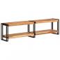 Preview: ARDEBO.de - TV-Schrank 160x30x40 cm Massivholz Akazie