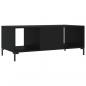 Preview: Couchtisch Schwarz 102x50x40 cm Holzwerkstoff