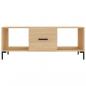 Preview: Couchtisch Sonoma-Eiche 102x50x40 cm Holzwerkstoff