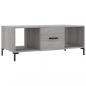 Preview: Couchtisch Grau Sonoma 102x50x40 cm Holzwerkstoff