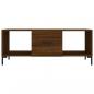 Preview: Couchtisch Braun Eichen-Optik 102x50x40 cm Holzwerkstoff