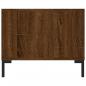 Preview: Couchtisch Braun Eichen-Optik 102x50x40 cm Holzwerkstoff