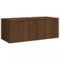 Preview: TV-Schrank Braun Eichen-Optik 80x34x30 cm Holzwerkstoff